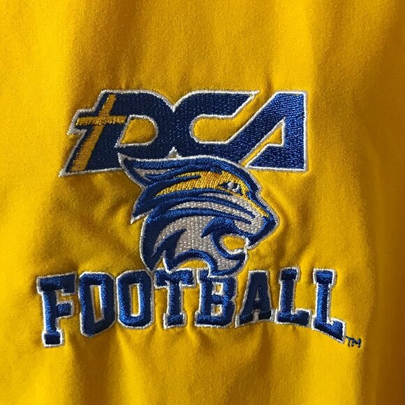 Nike Donelson Christian Academy DCA Wildcats Sport Coach Sideline Shirt Jacket - Picture 5 of 7